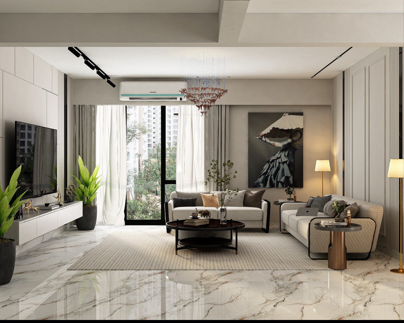 Premium bedroom interiors in Patna