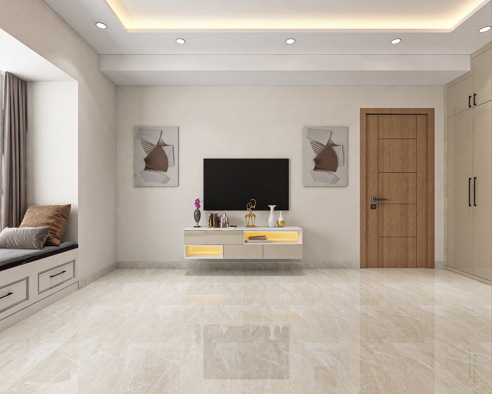Modular kitchen and wardrobe design in Patna