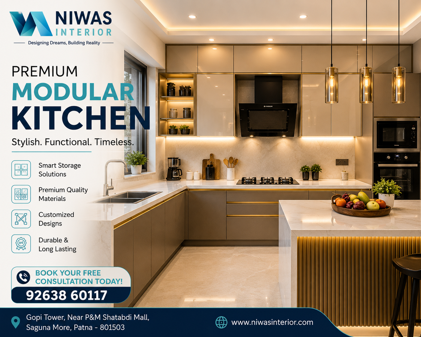 Before planning compact kitchen in Danapur
